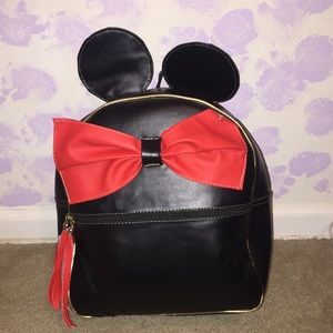 A cute mini mouse backpack